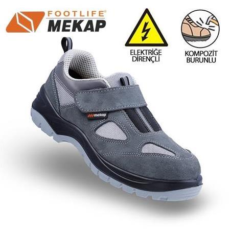 Mekap Policap 157-01 Gri S1 SRC Elektrikçi Ayakkabısı