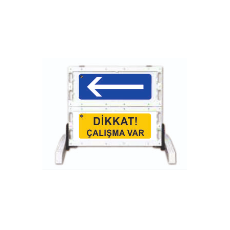 EVELÜX 12501 FB R KATLANIR UYARI LEVHALI BARİYER
