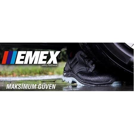 EMEX M090-DERİ İŞ AYAKKABISI S3