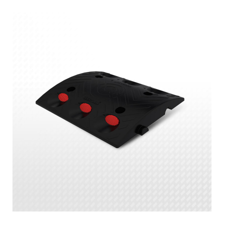 334x300mm KEDİ GÖZLÜ HIZ KESİCİ KASİS SİYAH / SARI ZT40300