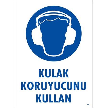 Kulak Koruyucu Kullan 25*35 cm 0,50 mm PVC LEVHA